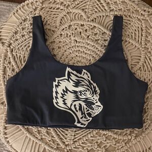 Darc Sport Sports Bra with Wolf Design